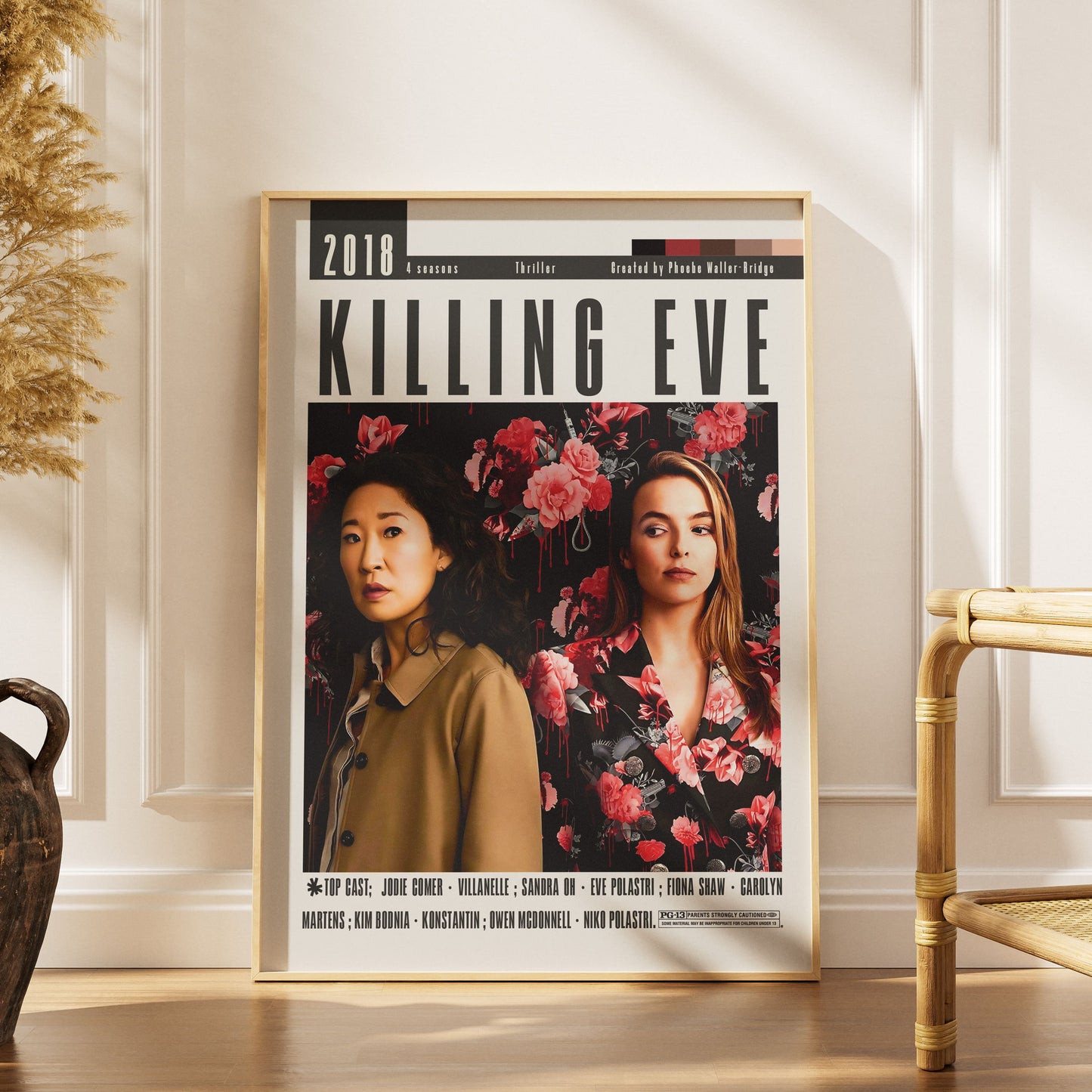 Killing Eve (2018–2022) TV Serie Poster