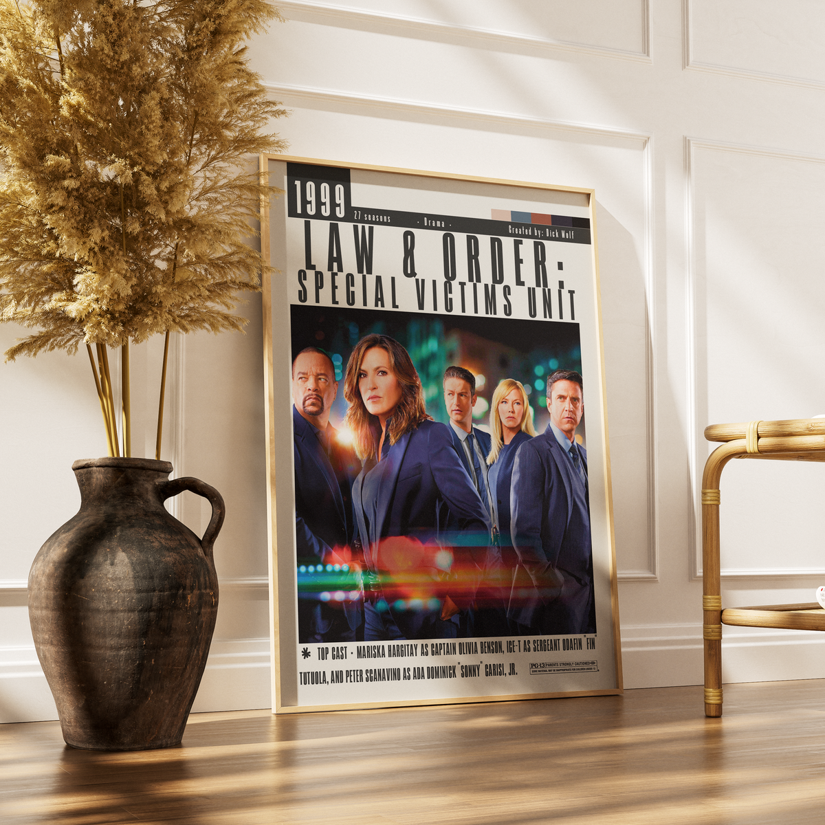 Law & Order TV Show Poster poster by 98 Types – view 3