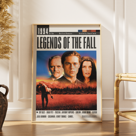 Legends of the Fall (1994) Film Poster poster print, view 2 – 98types