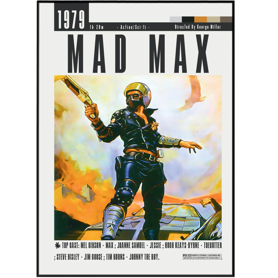 Mad Max 1979 Film Posters