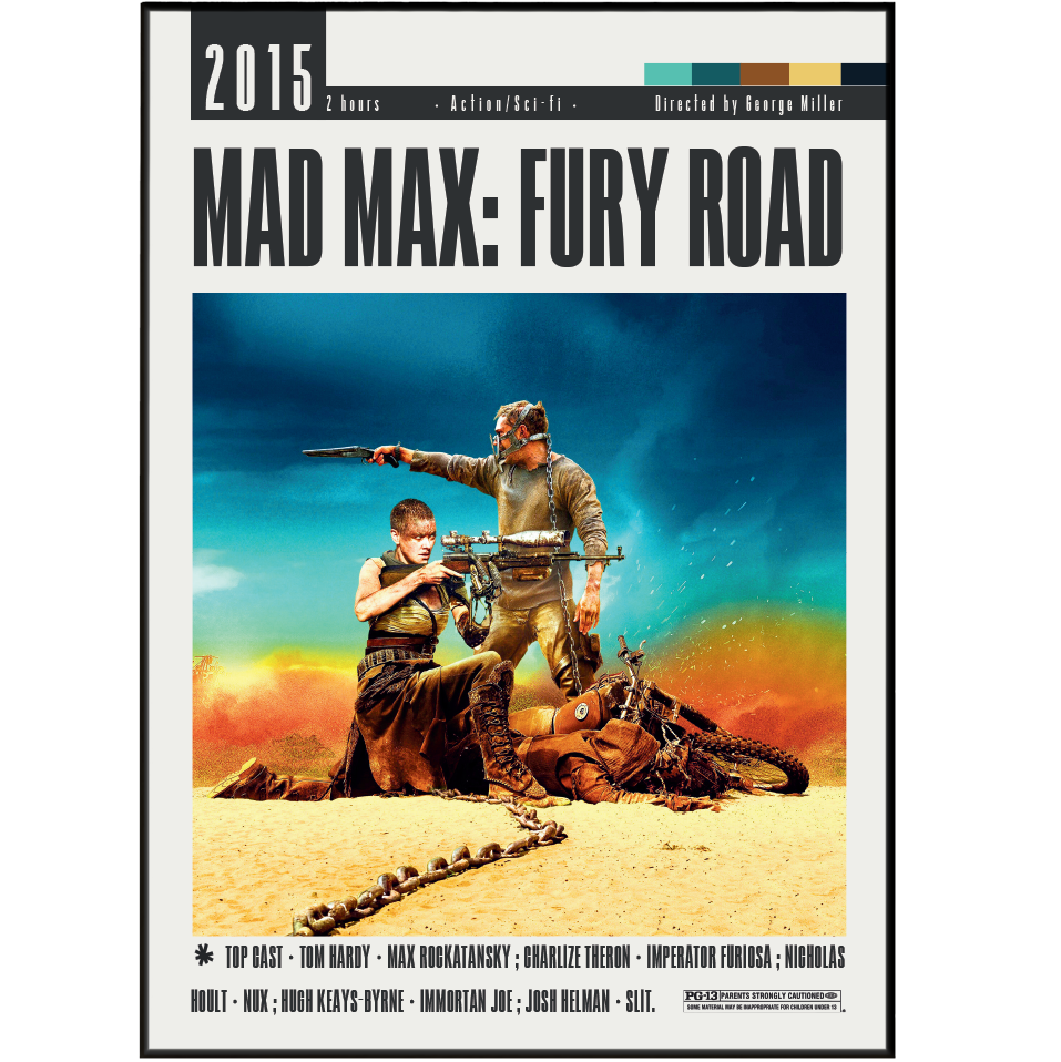 Mad Max: Fury Road (2015) movie poster – design 2 – 98types