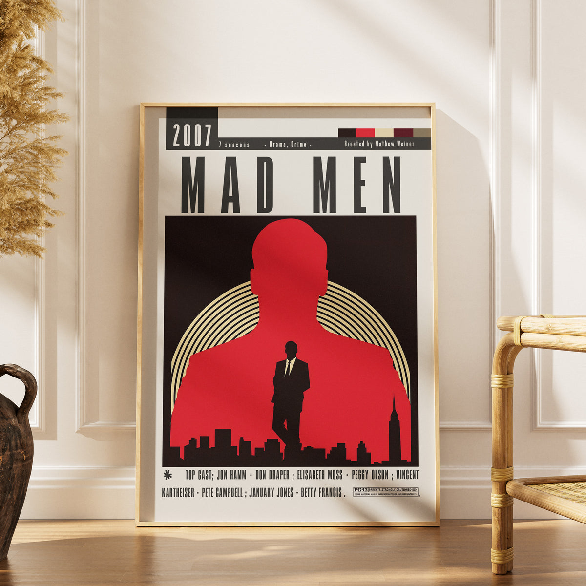 Mad Men TV Show movie poster – design 3 – 98types