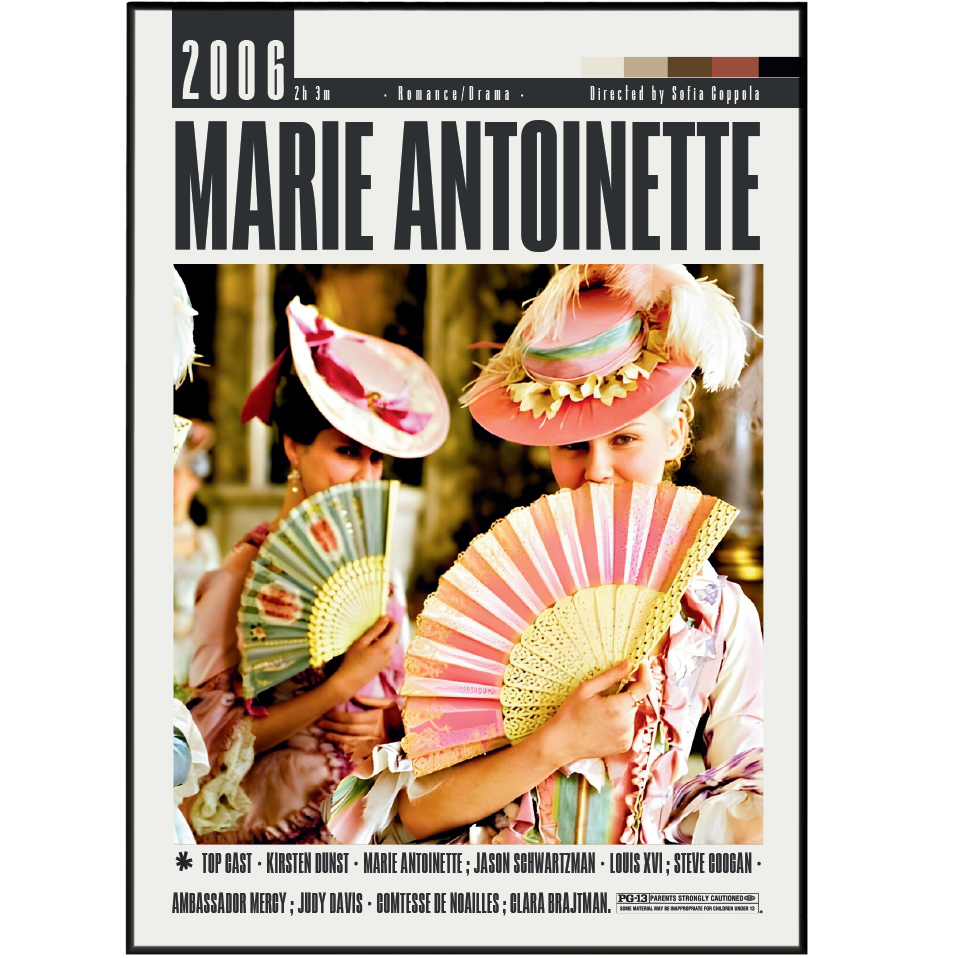 Marie Antoinette (2006) Poster - 98 Types Studio