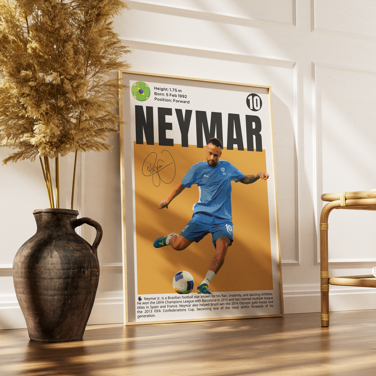 Neymar Football Posters