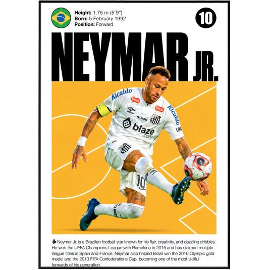 Neymar Jr Poster poster print, view 2 – 98types