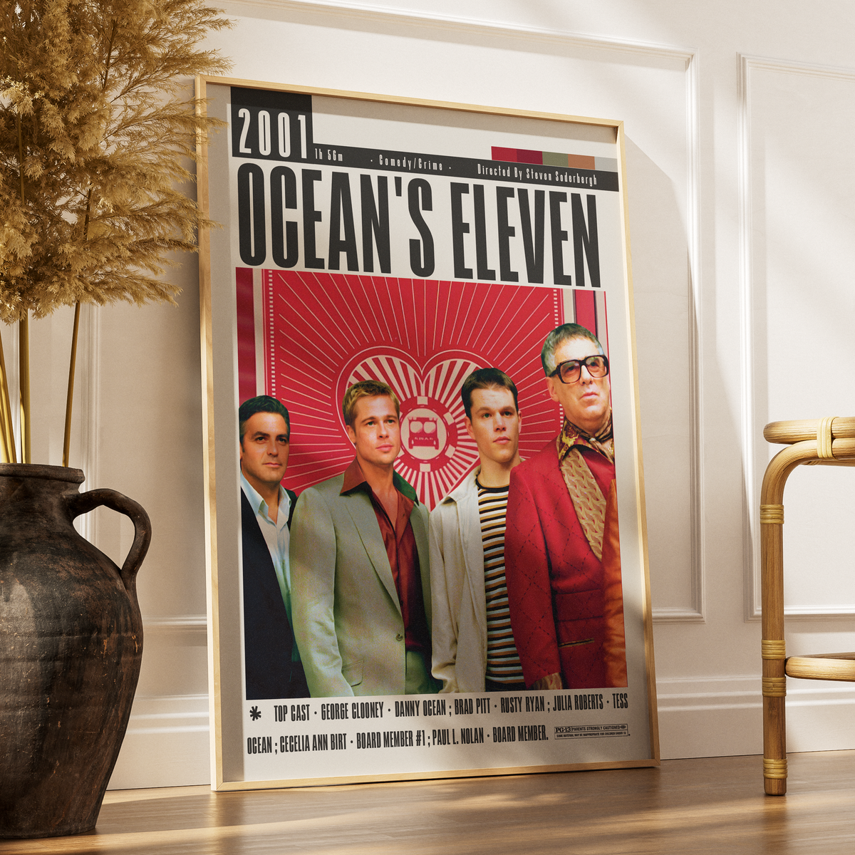 Ocean's Eleven movie poster β design 2 β 98types