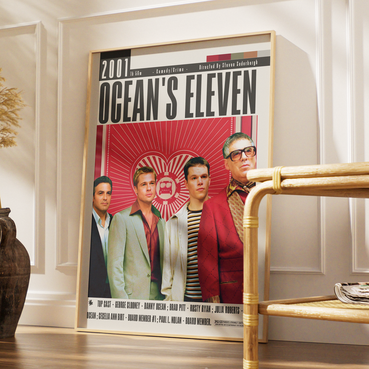 Ocean's Eleven movie poster β design 2 β 98types