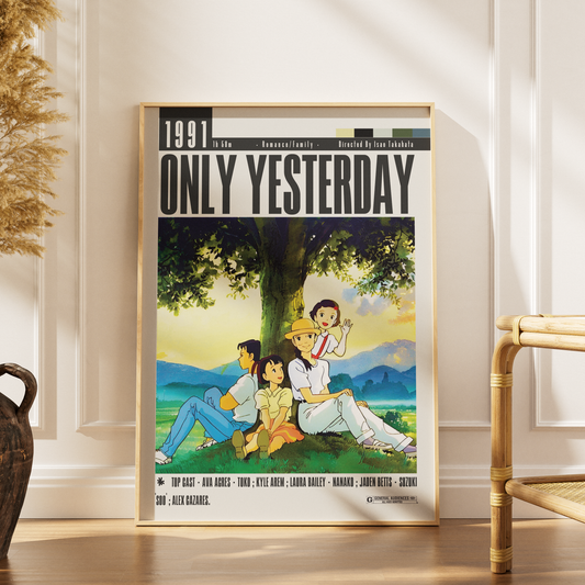 Only Yesterday (1991) Movie Poster