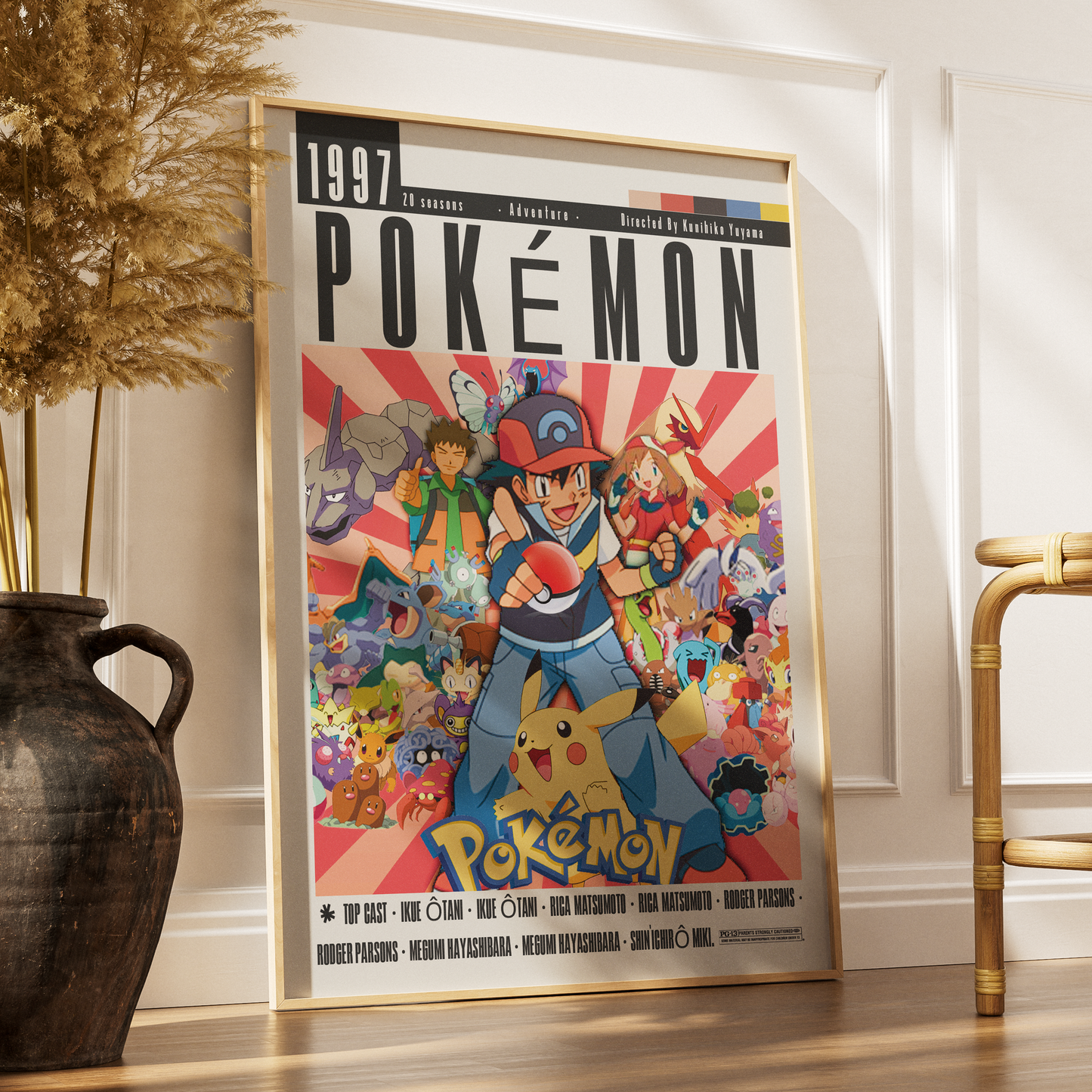 Pokémon (1997) Anime Poster