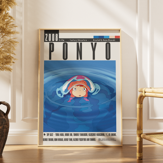 Ponyo (2008) Movie Poster