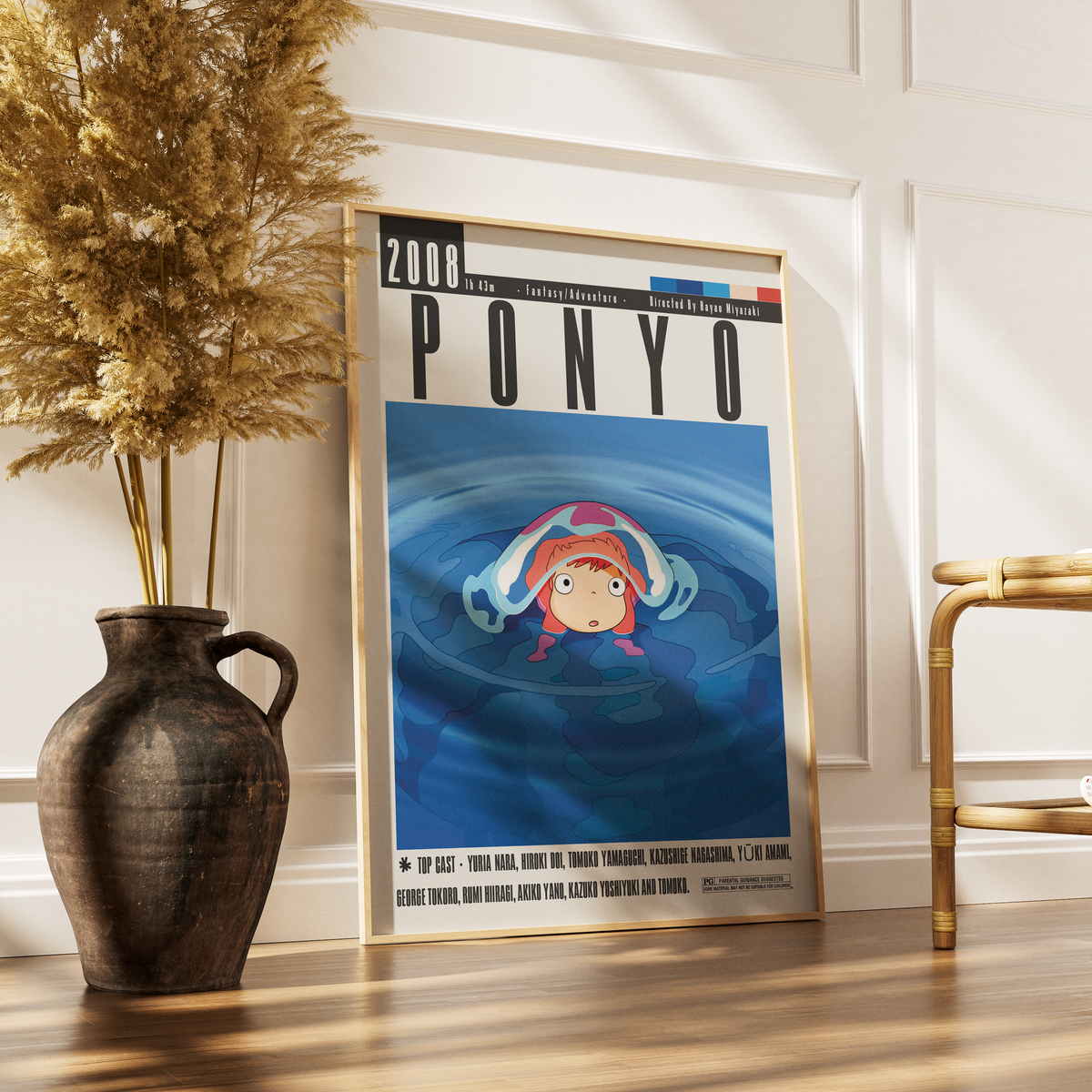 Ponyo (2008) movie poster – design 4 – 98types