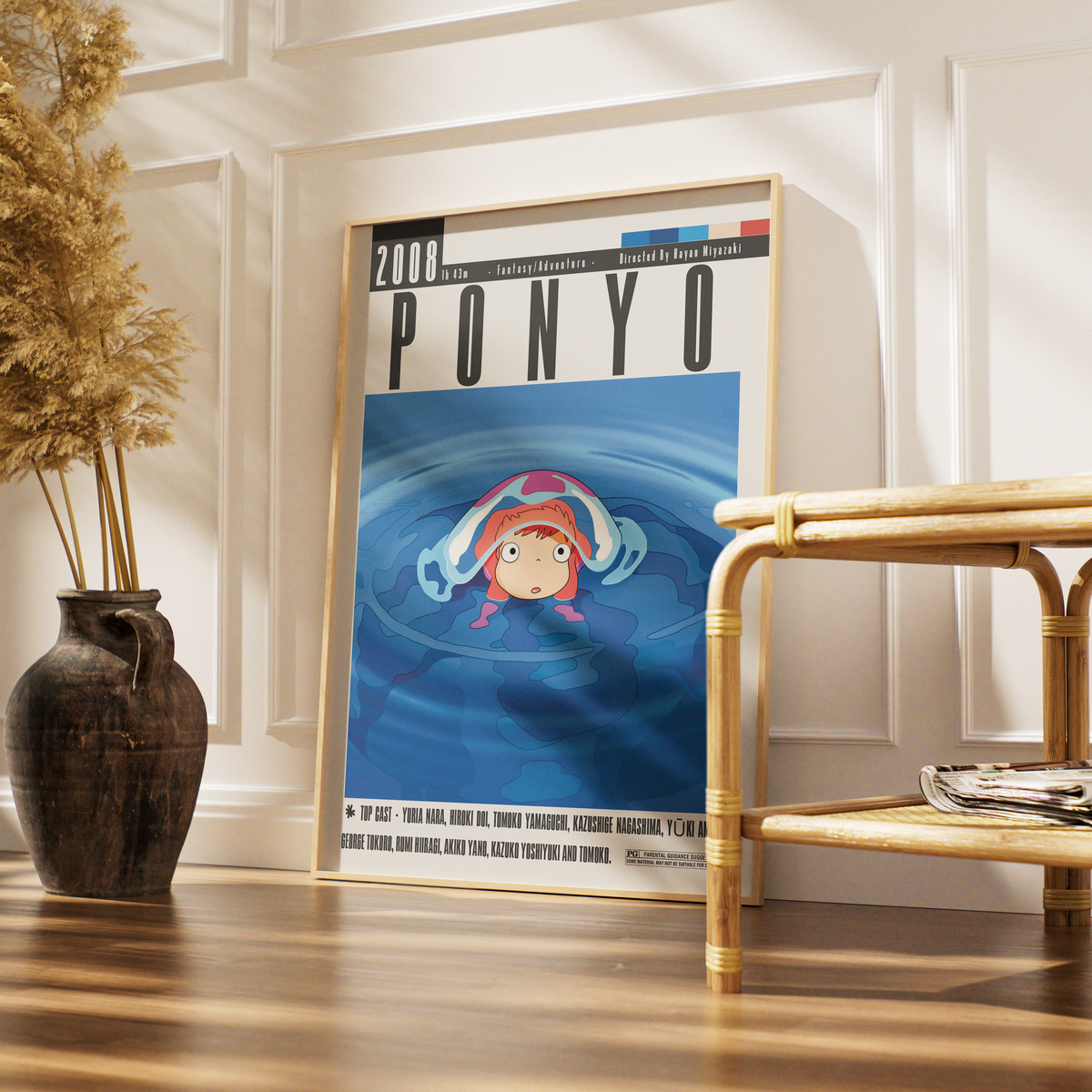 Ponyo (2008) movie poster – design 4 – 98types