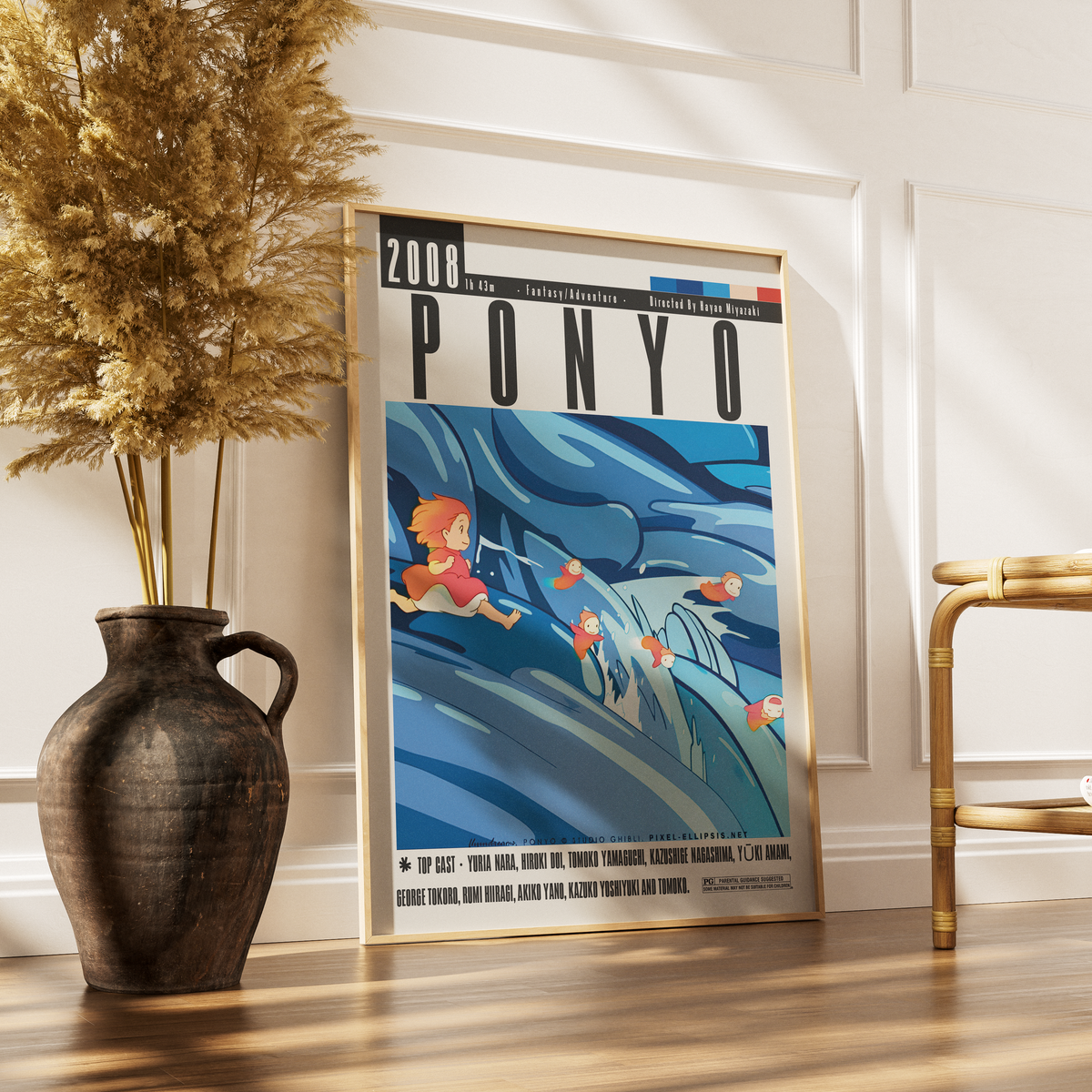Ponyo (2008) movie poster – design 3 – 98types