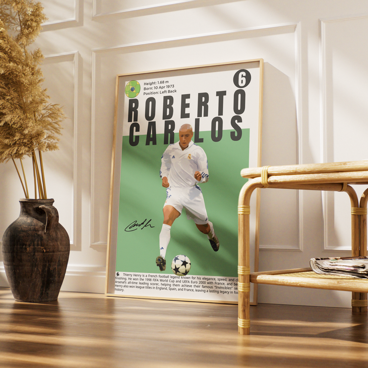 Roberto Carlos Football Posters