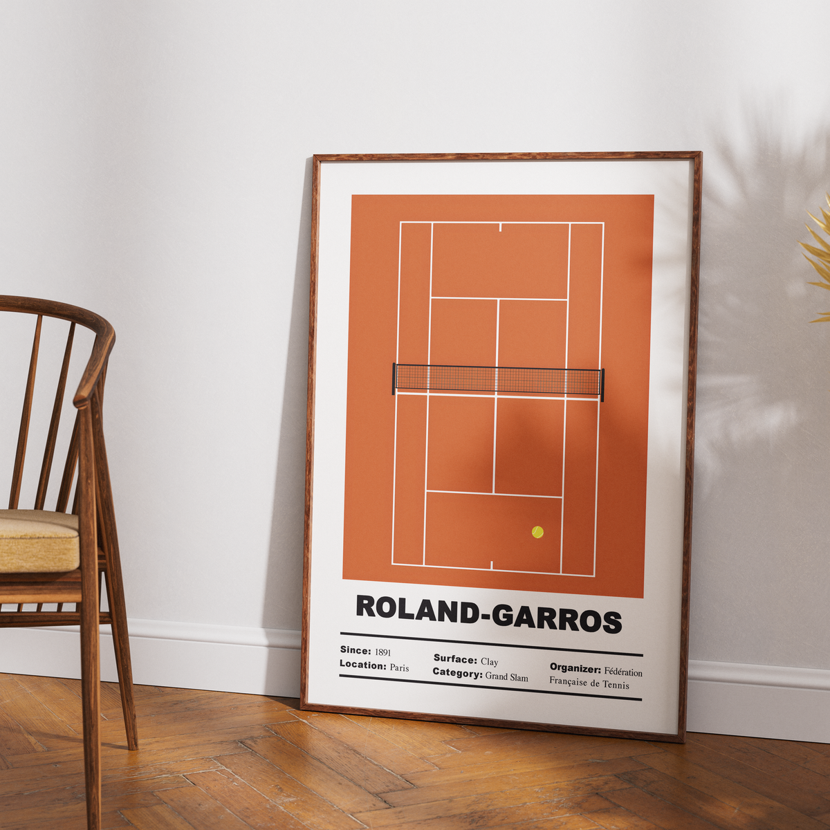 Roland-Garros French Open tennis Grand Slam Paris poster wall art print UK