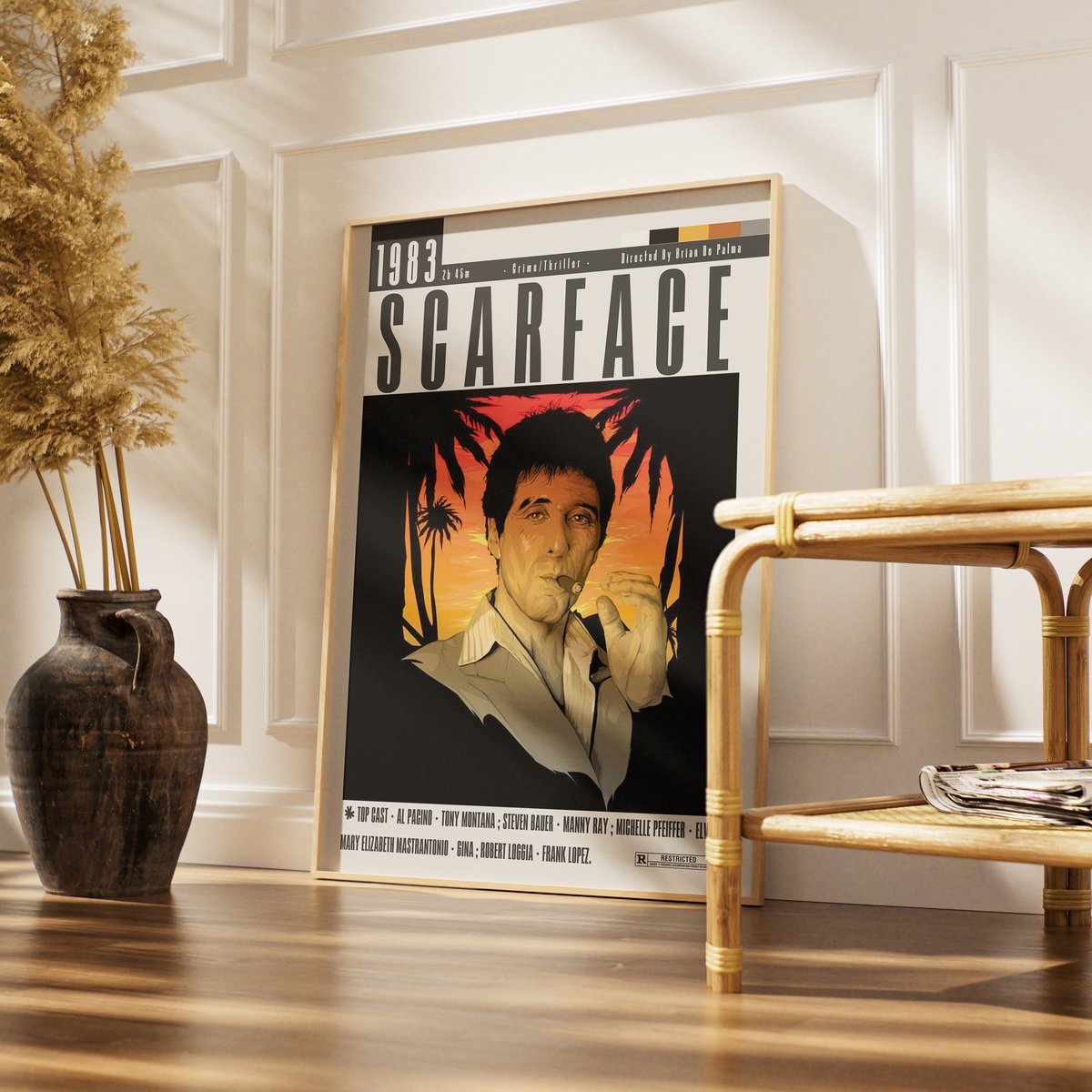Scarface (1983) Film Poster poster print, view 4 – 98types