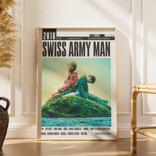 Swiss Army Man (2016) Movie Poster - 98 Types Studio