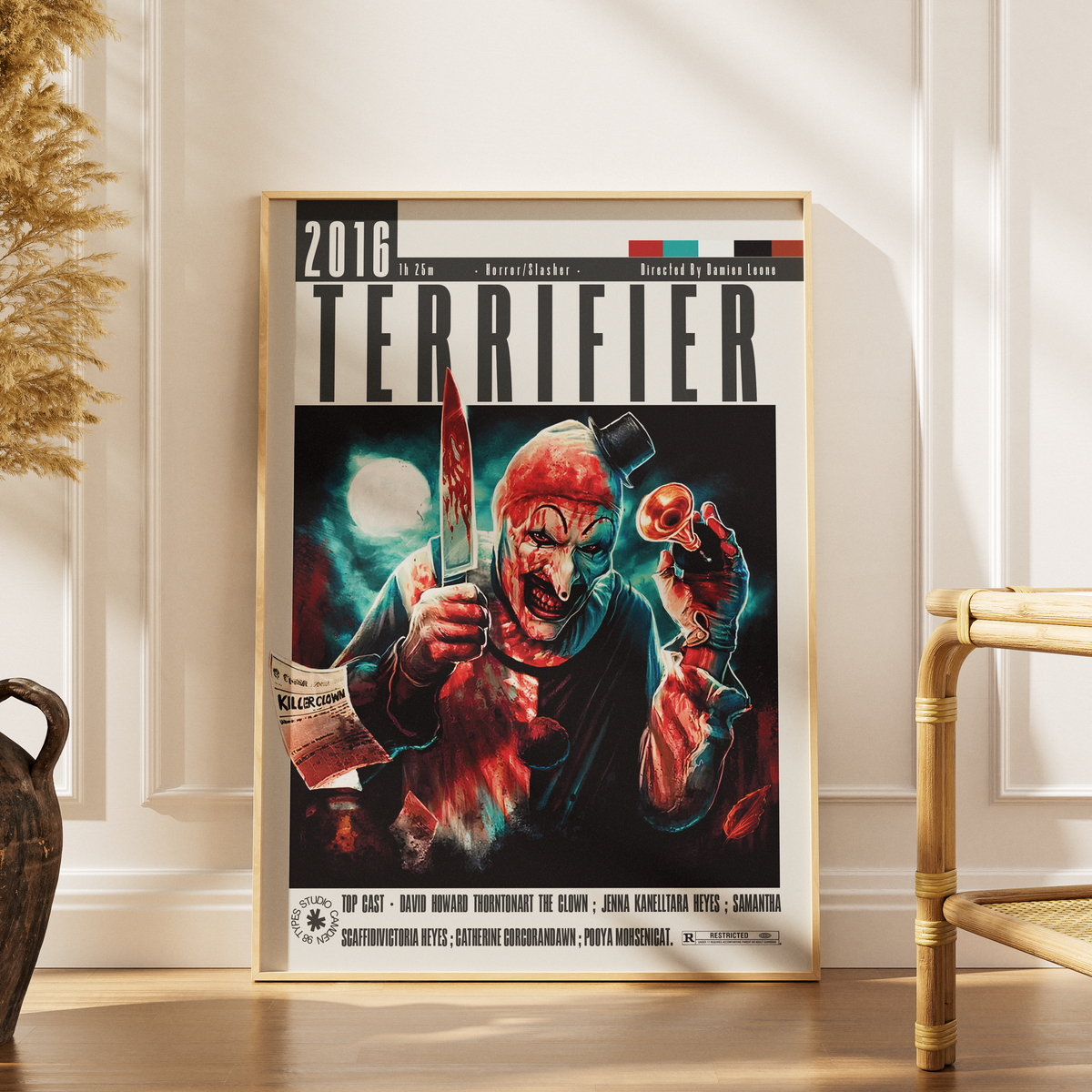 Terrifier Film Poster Print UK | Art the Clown Horror