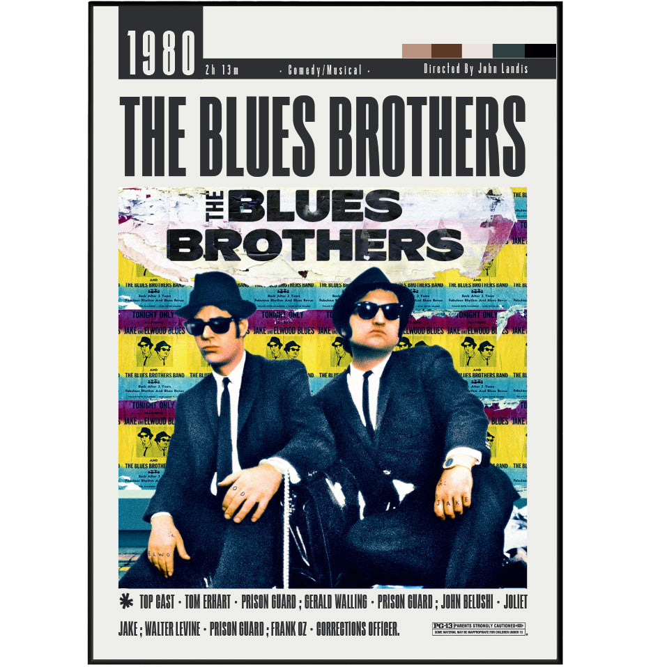 The Blues Brothers (1980) Movie Poster