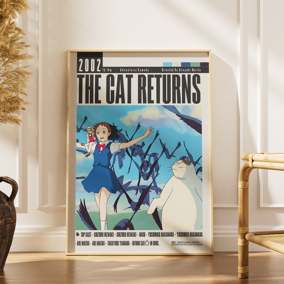 The Cat Returns (2002) Movie Poster - 98types