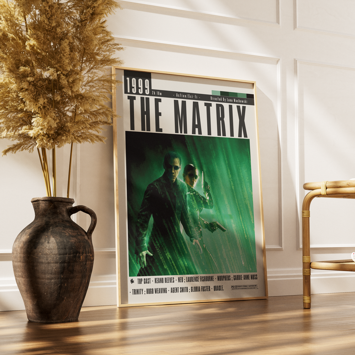 The Matrix (1999) Sci-Fi movie poster – design 3 – 98types