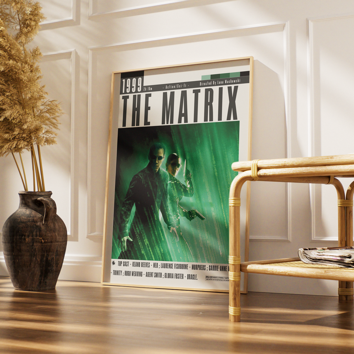 The Matrix (1999) Sci-Fi movie poster – design 3 – 98types