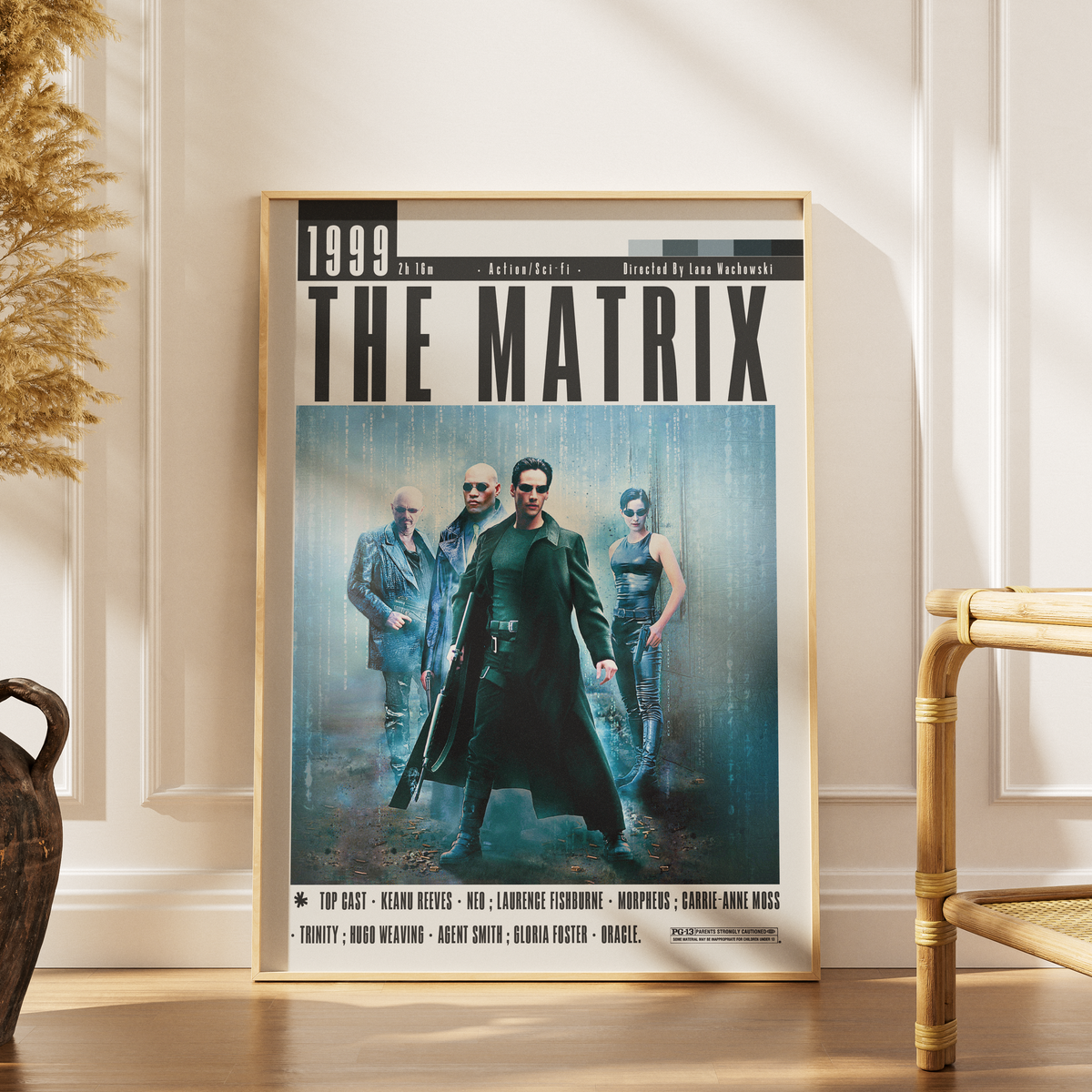 The Matrix (1999) Sci-Fi movie poster – design 2 – 98types