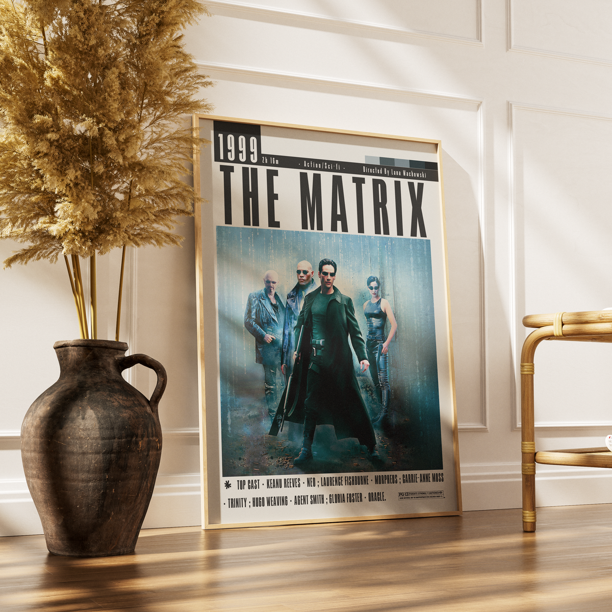 The Matrix (1999) Sci-Fi movie poster – design 2 – 98types