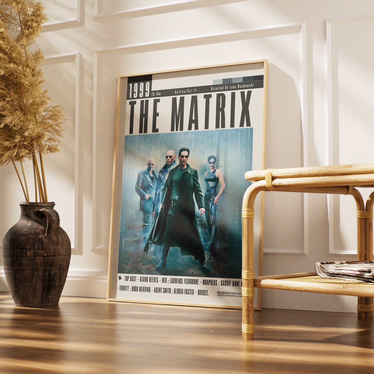 The Matrix (1999) Sci-Fi movie poster – design 2 – 98types