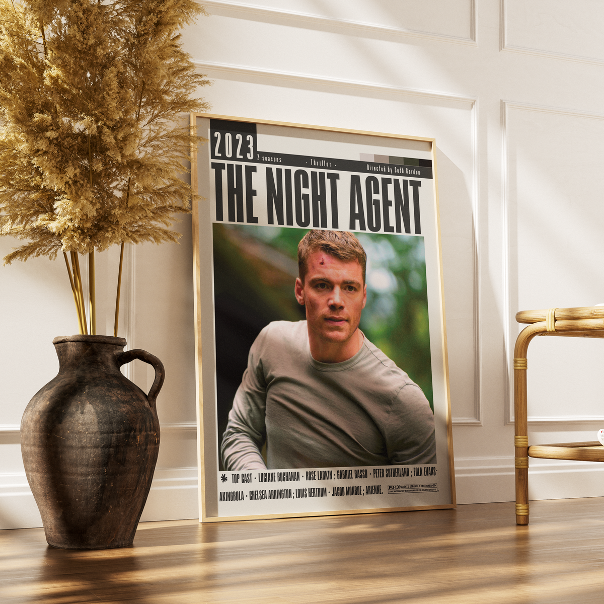 The Night Agent (2023) TV Show movie poster β design 2 β 98types