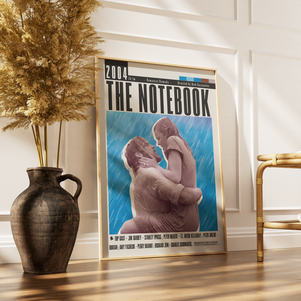 The Notebook (2004) Romantic movie poster – design 2 – 98types