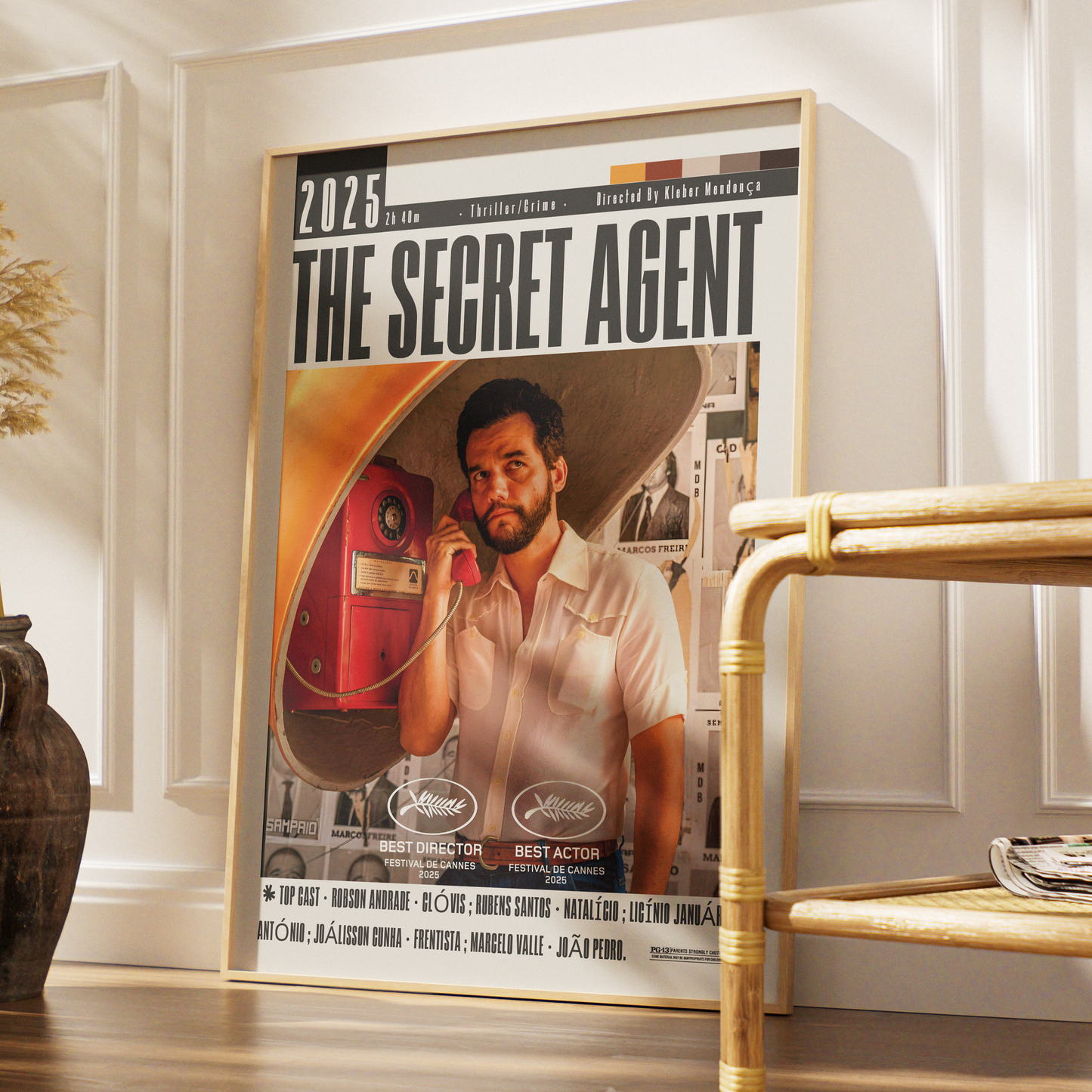 The Secret Agent (2025) Movie Poster