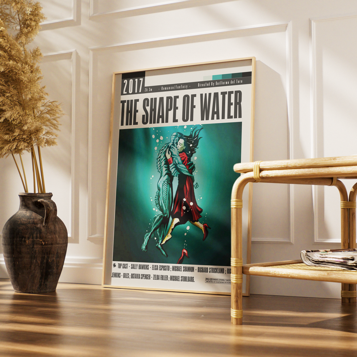 The Shape of Water (2017) Film Poster poster by 98 Types – view 3