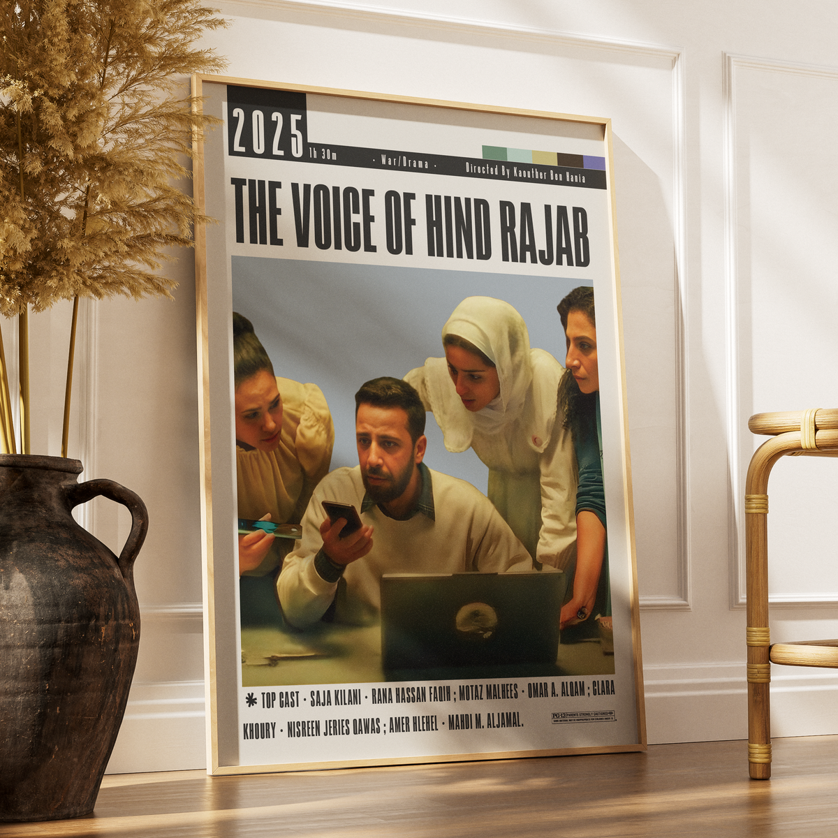 The Voice of Hind Rajab (2025) Film Poster poster print, view 3 – 98types