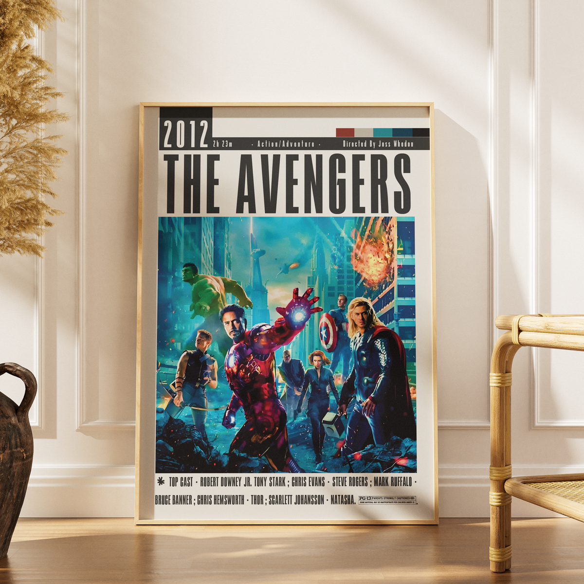 The Avengers (2012) Sci-Fi Film Poster poster by 98 Types – view 12