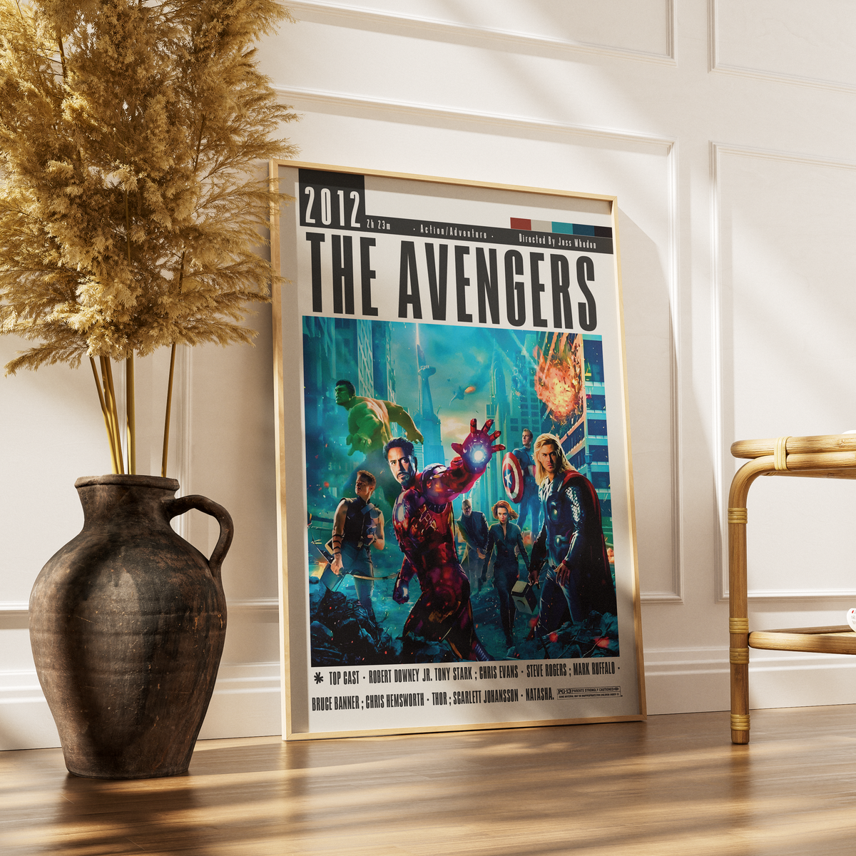 The Avengers (2012) Sci-Fi Film Poster poster by 98 Types – view 13