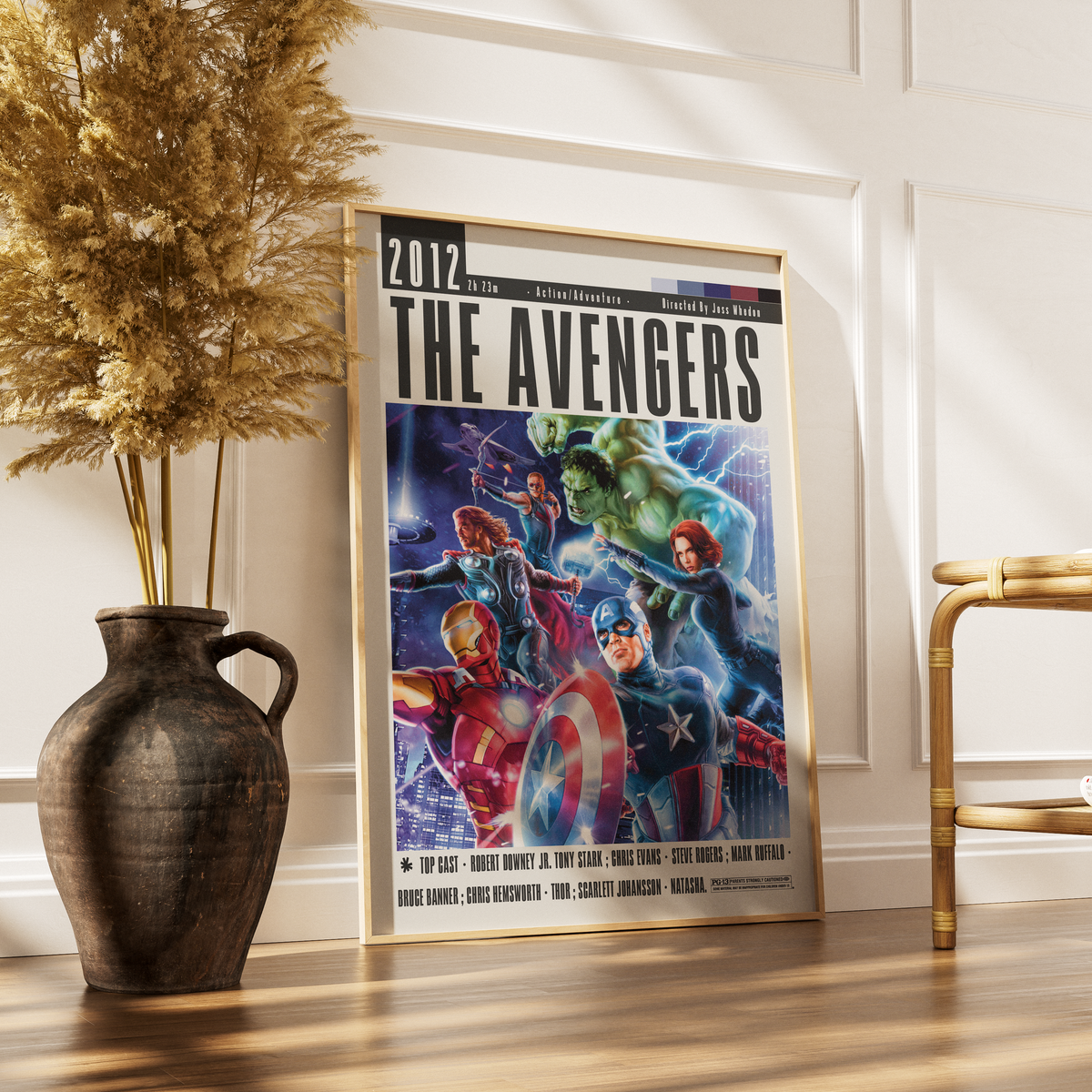 The Avengers (2012) Sci-Fi Film Poster poster by 98 Types – view 3
