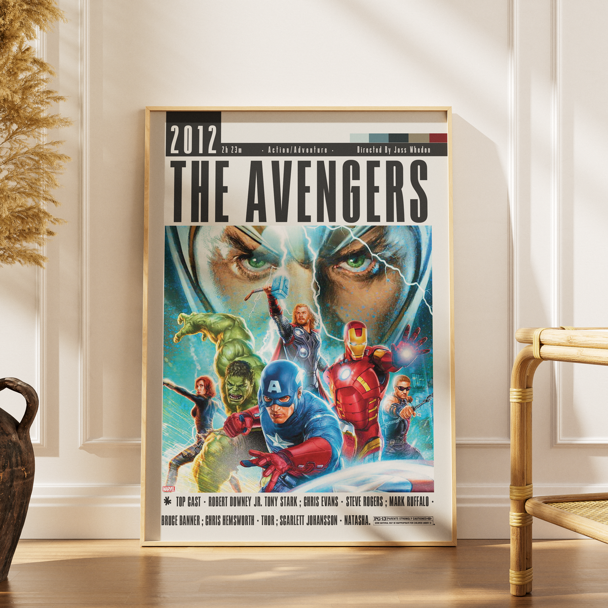 The Avengers (2012) Sci-Fi Film Poster poster by 98 Types – view 6