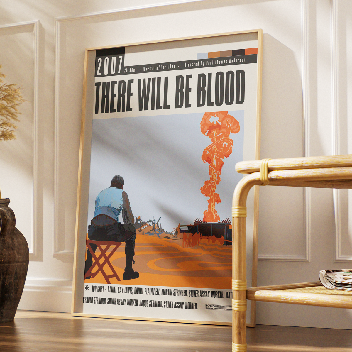 There Will Be Blood (2007) Movie Poster - 98 Types Studio