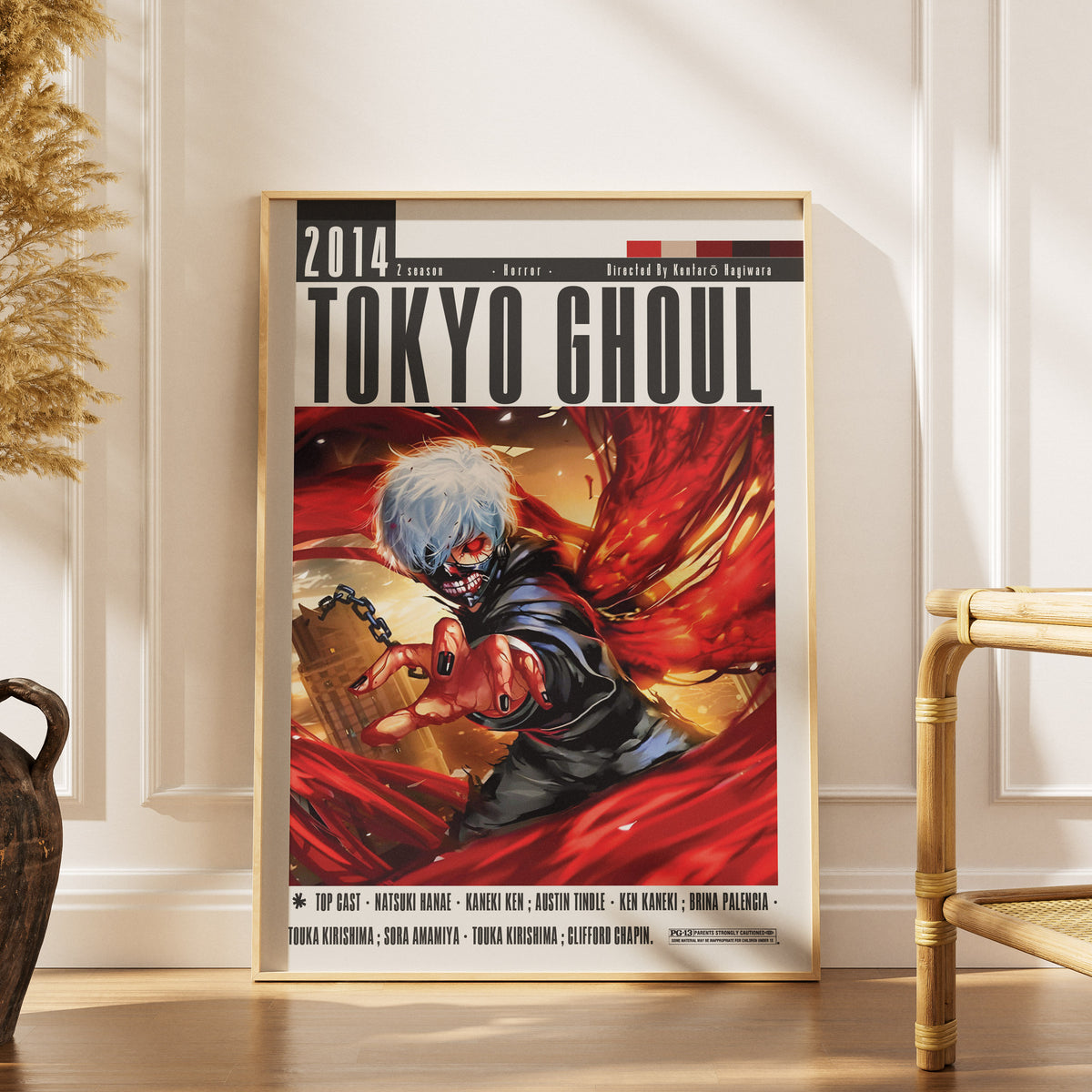 Tokyo Ghoul (2014) Anime movie poster – design 2 – 98types