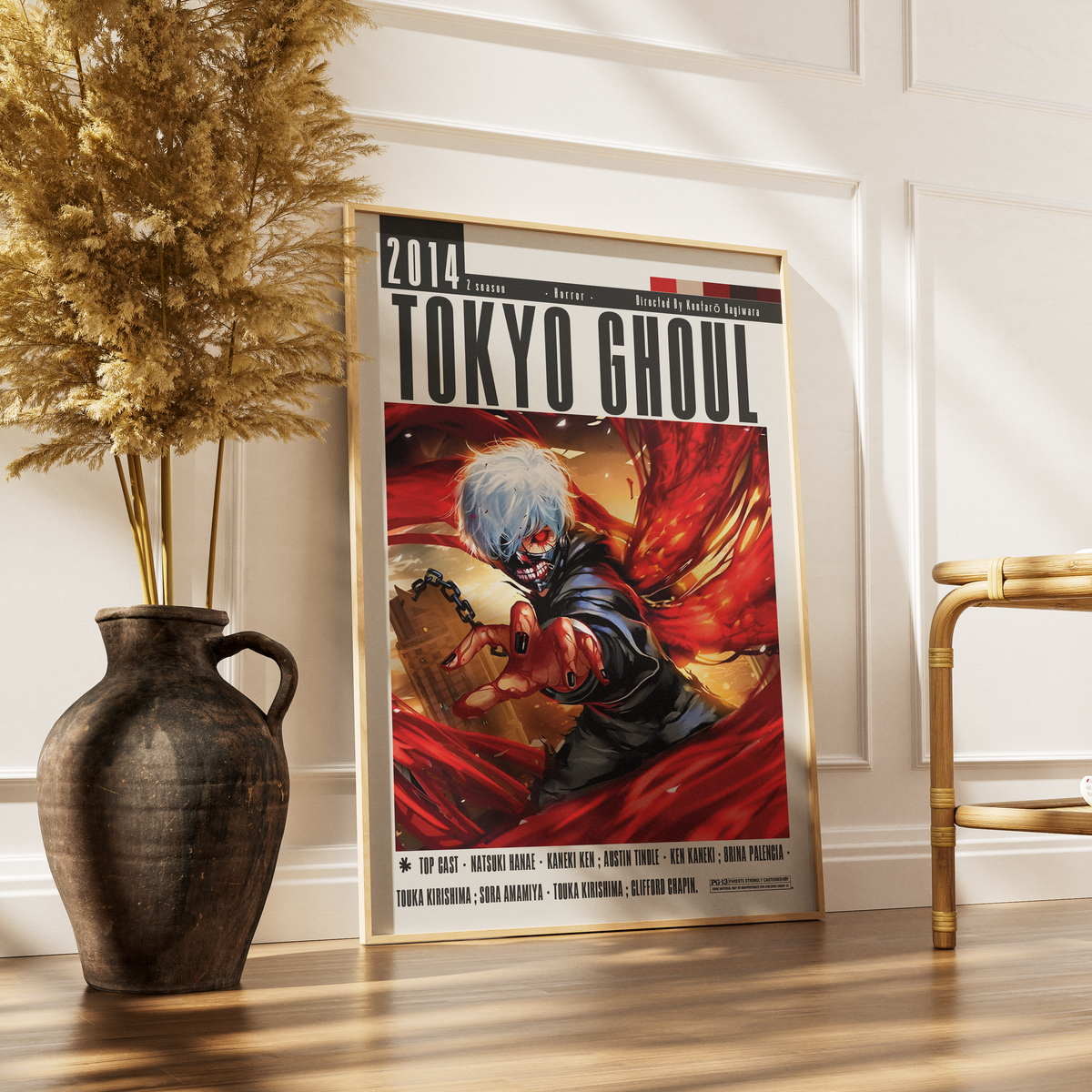 Tokyo Ghoul (2014) Anime movie poster – design 2 – 98types