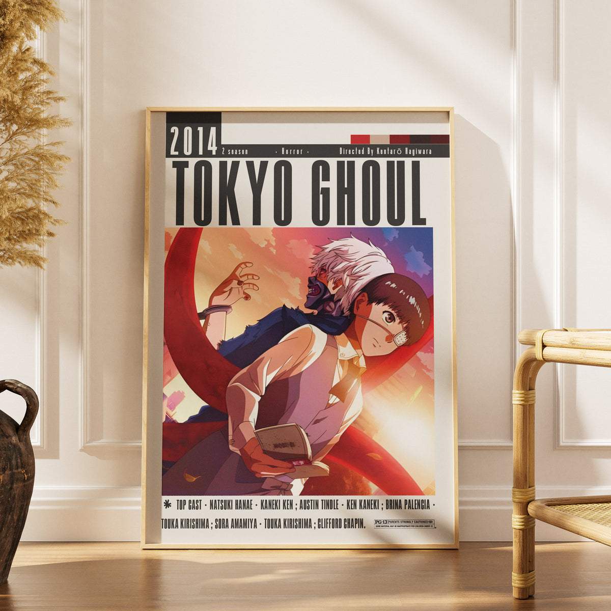 Tokyo Ghoul (2014) Anime movie poster – design 3 – 98types