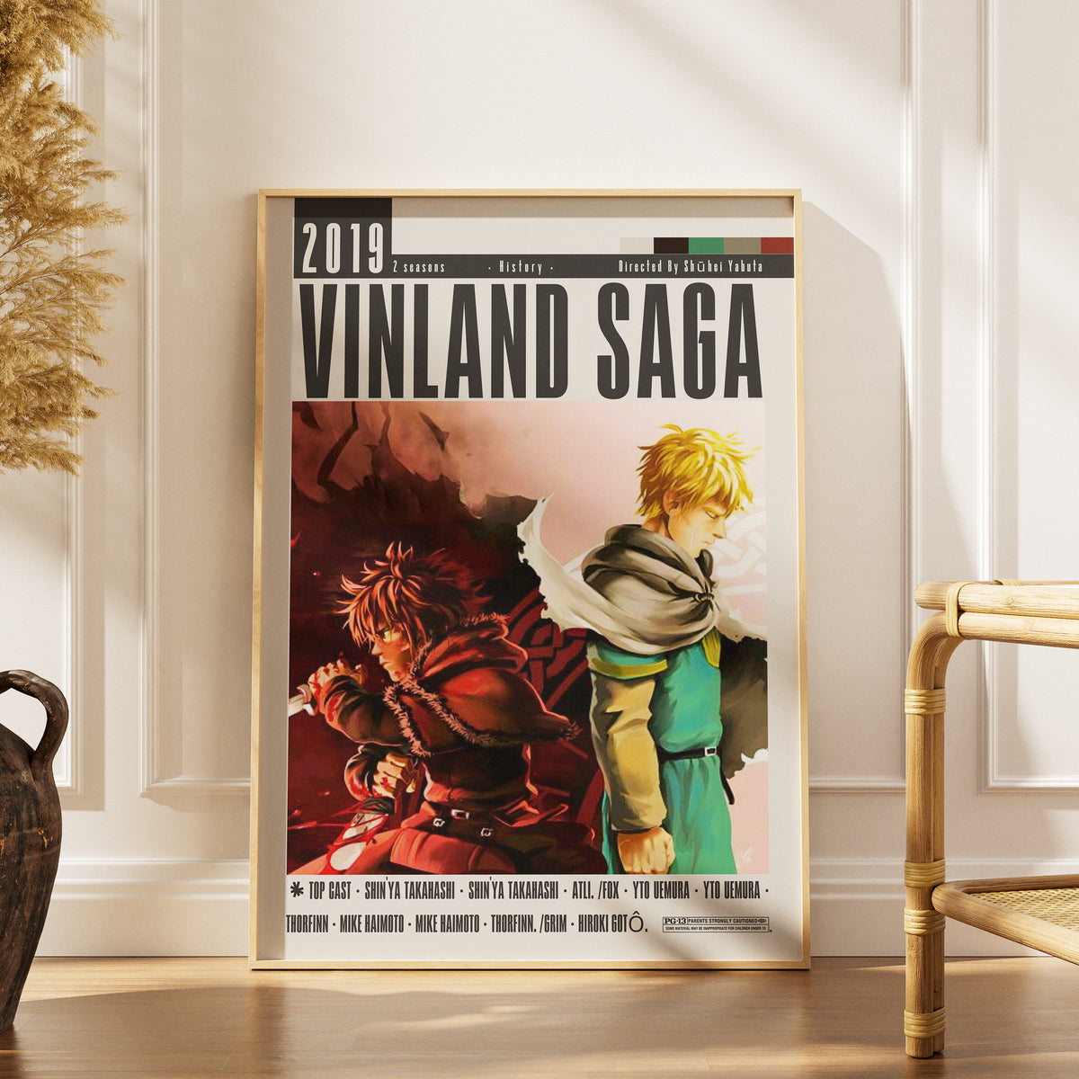 Vinland Saga (2019) Anime movie poster – design 2 – 98types
