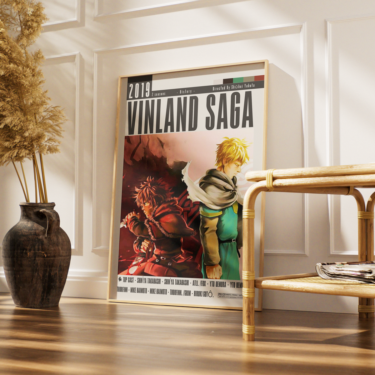 Vinland Saga (2019) Anime movie poster – design 2 – 98types