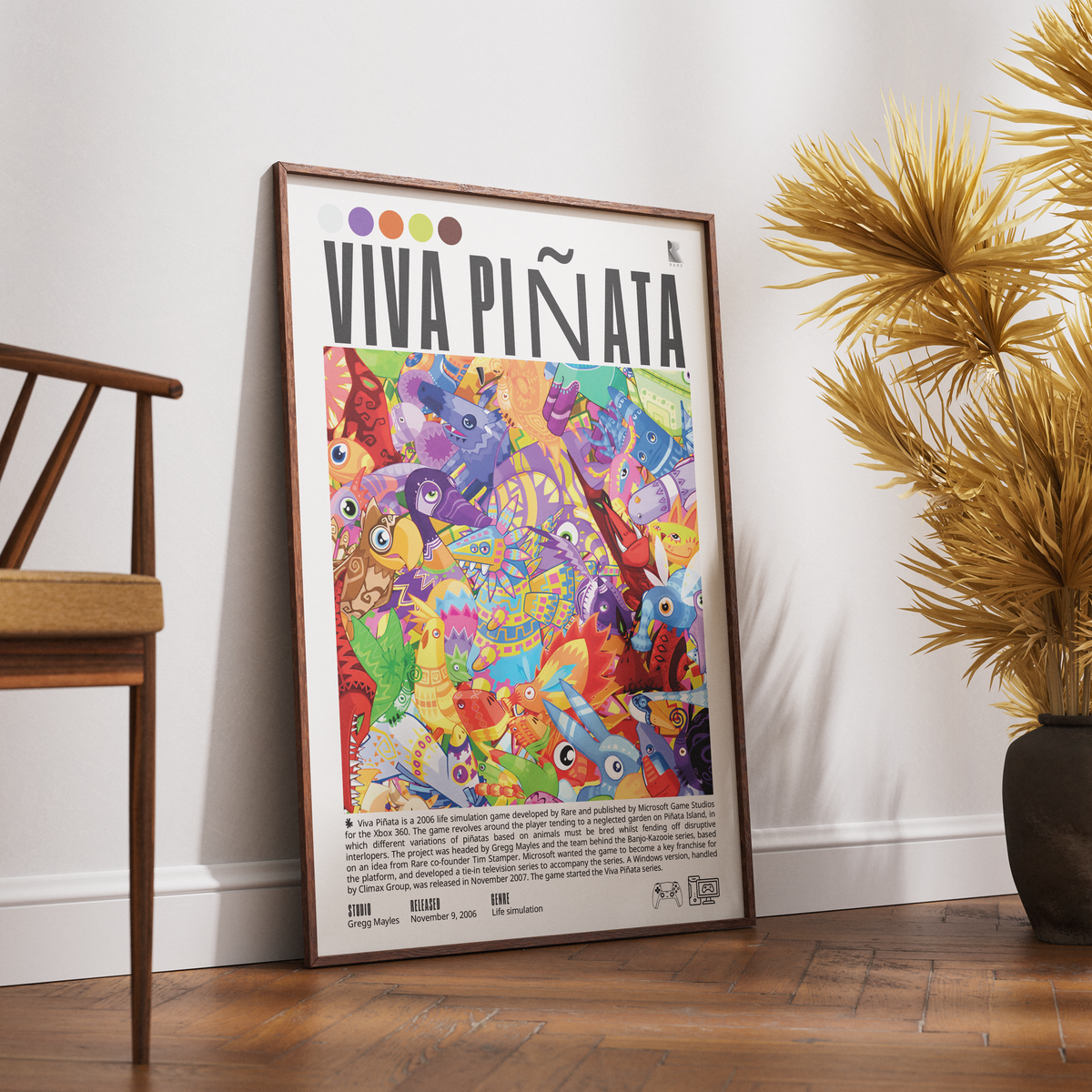 Viva Piñata Video Games Poster