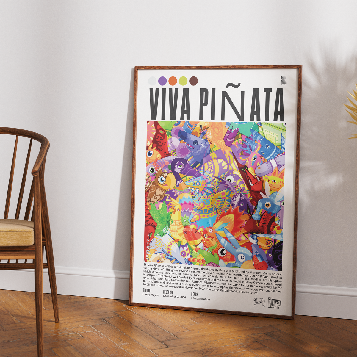 Viva Piñata Video Games Poster