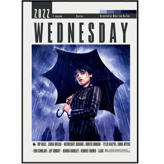 Wednesday TV Serie Posters