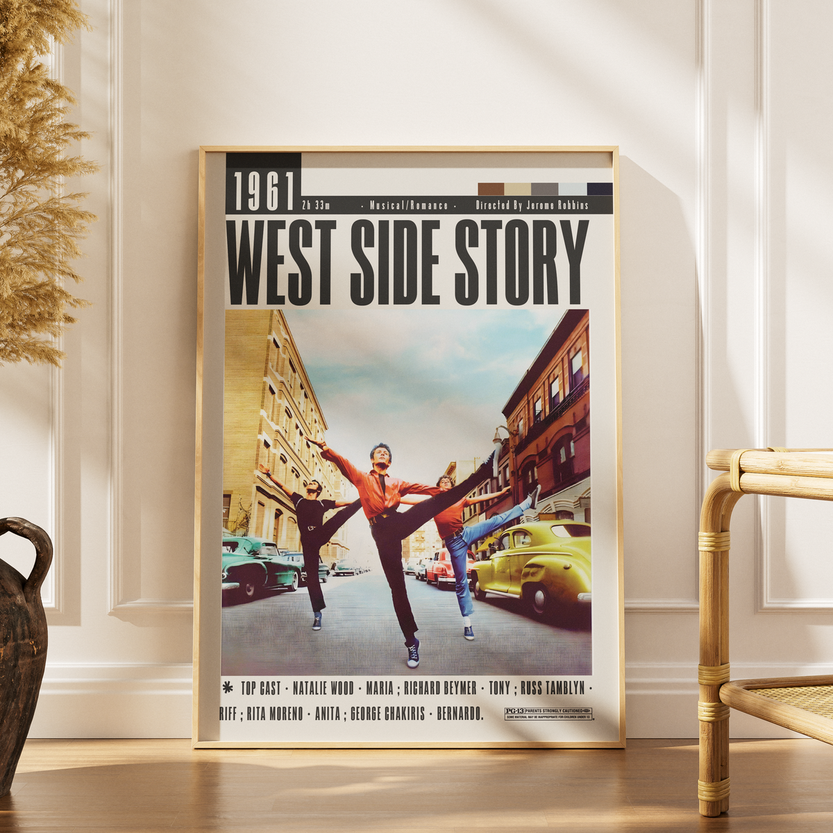 West Side Story (1961) Romantic movie poster – design 3 – 98types