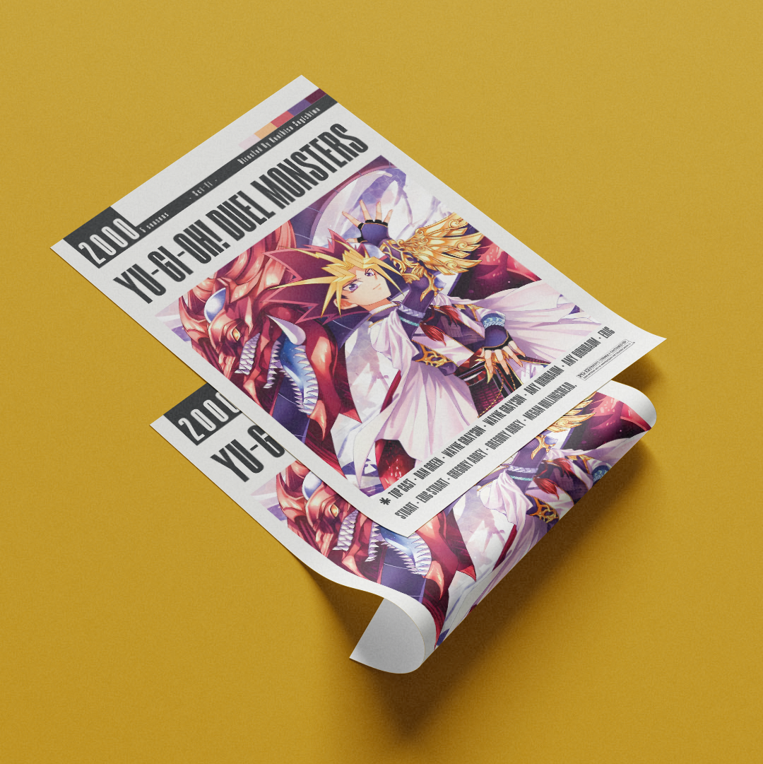 Yu-Gi-Oh! Duel Monsters (2000) Anime Poster | Wall Art Print UK