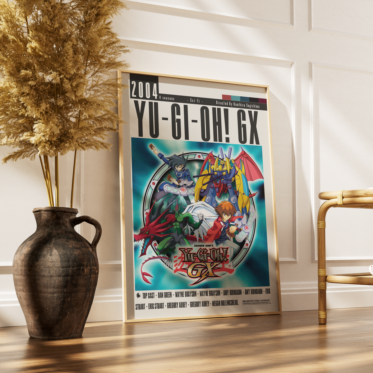 Yu-Gi-Oh! GX (2004) Anime movie poster – design 2 – 98types